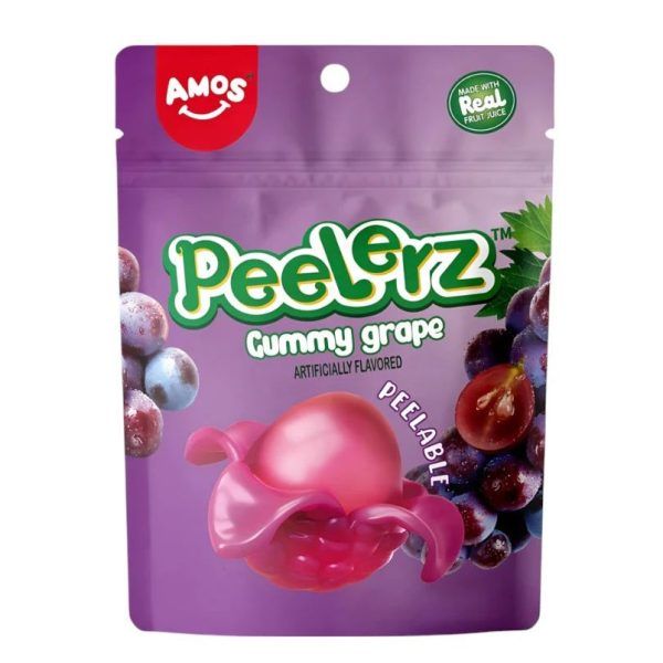 Amos Peelerz Gummy Grape 65G