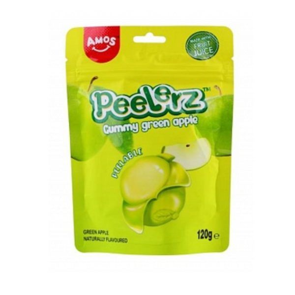 Amos Peelerz Gummy Green Apple