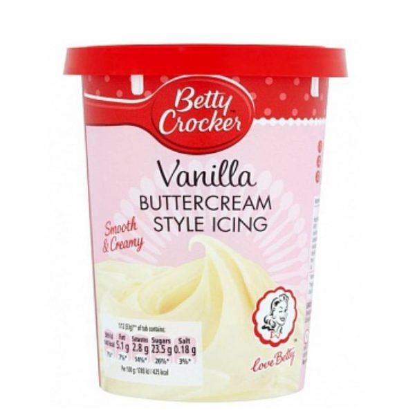Betty Crocker Icing Vanilla Buttercream Style