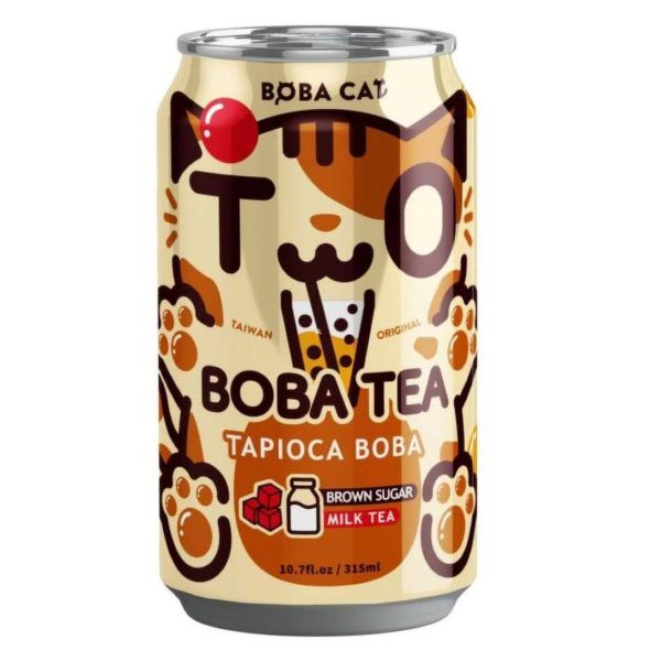 Boba Cat Brown Sugar Milk Tea