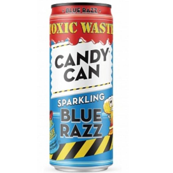 Candy Can Toxic Waste Blue Razz
