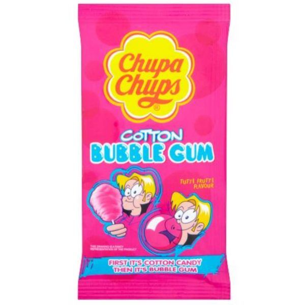 Chupa Chups Bubble Gum Cotton Candy