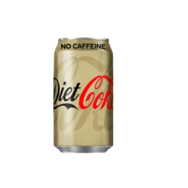Coca Cola Coke Diet No Caffeine GOLD