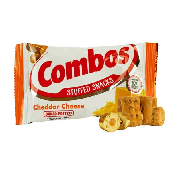 Combos Pretzels ripieni di Formaggio Cheddar