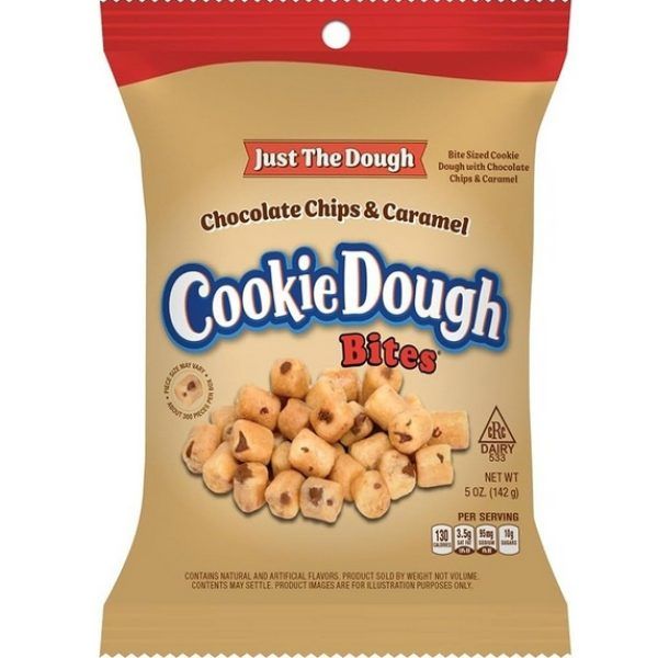 Cookie Dough Bites Chocolate Chips & Caramel 142g