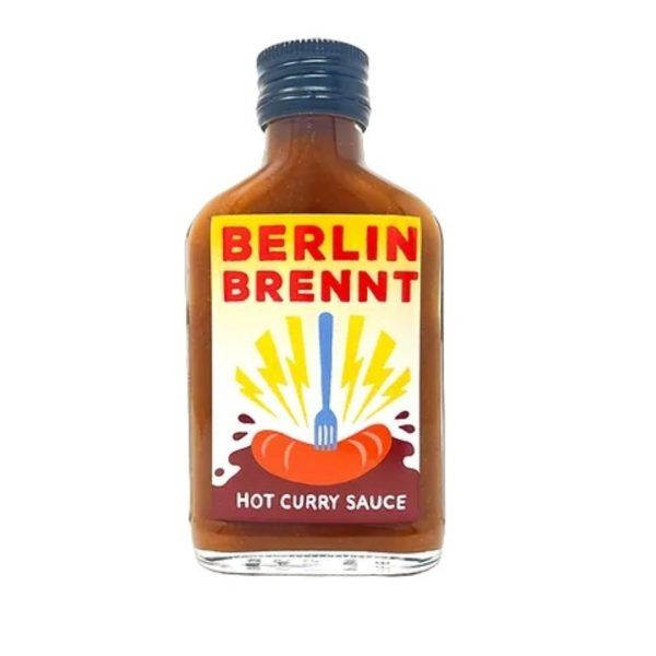 Crazy Bastard Berlin Brennt Hot Curry Sauce