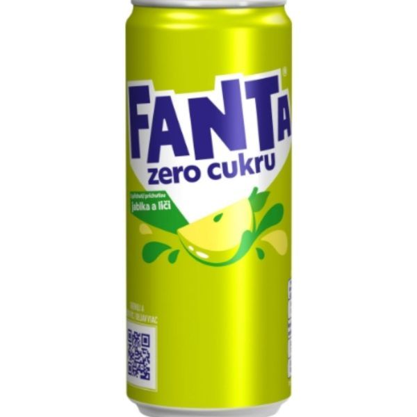 Fanta Jablka a Lici Zero Sugar