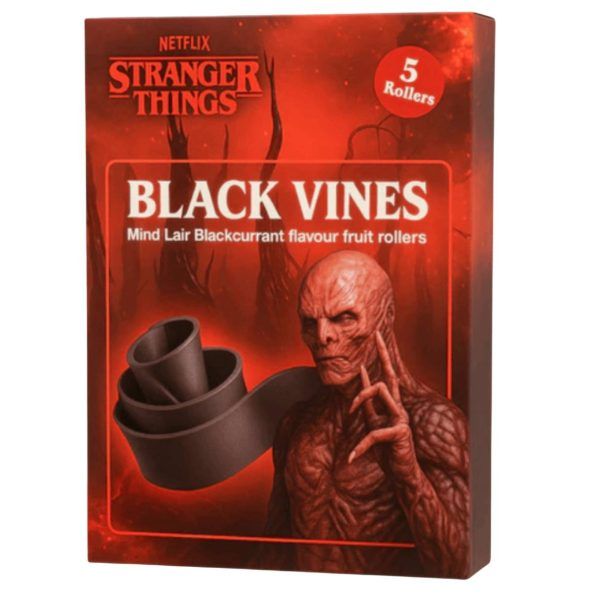 Fruit Rolls Black Vines Blackcurrant Stranger Things