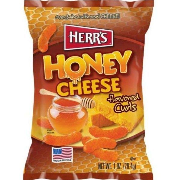 Herr's Honey Cheese Curls - Confezione piccola