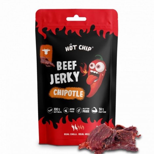 Hot Chip Beef Jerky Chilli Chipotle