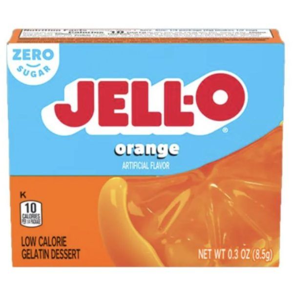 Jell-O Gelatina all'Arancia Zero Zuccheri