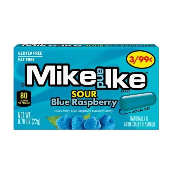 Mike and Ike Sour Blue Raspberry