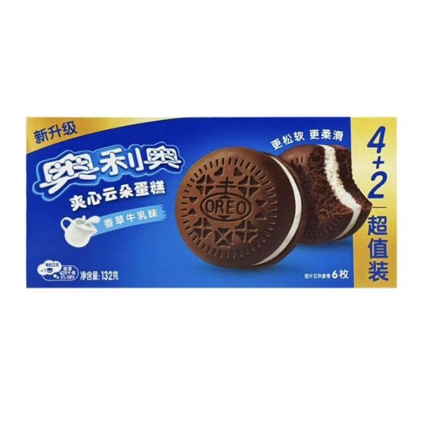 Oreo Cloud Cake Vanilla Milk Flavor