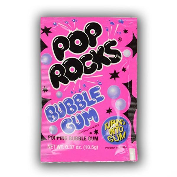 Pop Rocks Caramelle Frizzanti - Bubble Gum