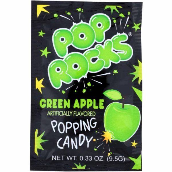 Pop Rocks Caramelle Frizzanti - Mela Verde