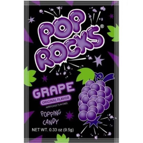 Pop Rocks Caramelle Frizzanti - Uva