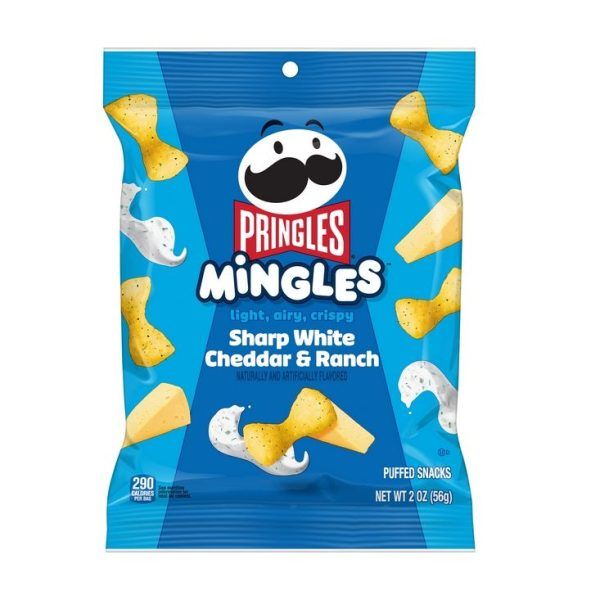 Pringles Mingles Sharp White Cheddar & Ranch