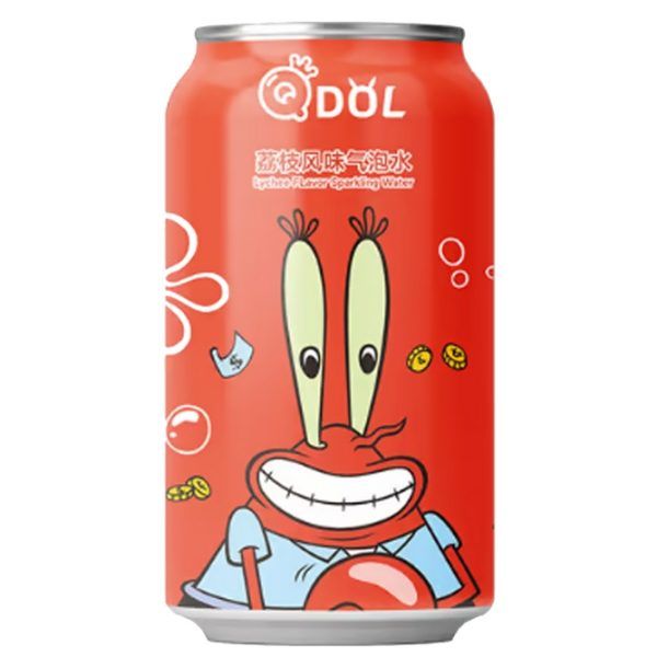 QDOL Spongebob Squarepants Lychee Flavor Soda