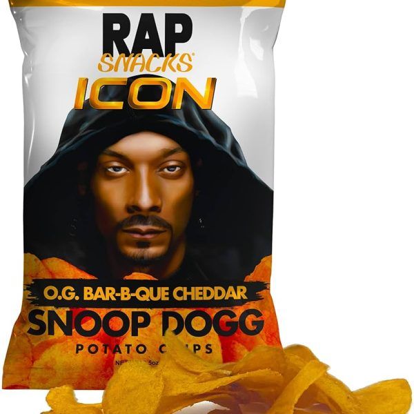 Rap Snack Snoop Dogg BBQ Cheddar Chips