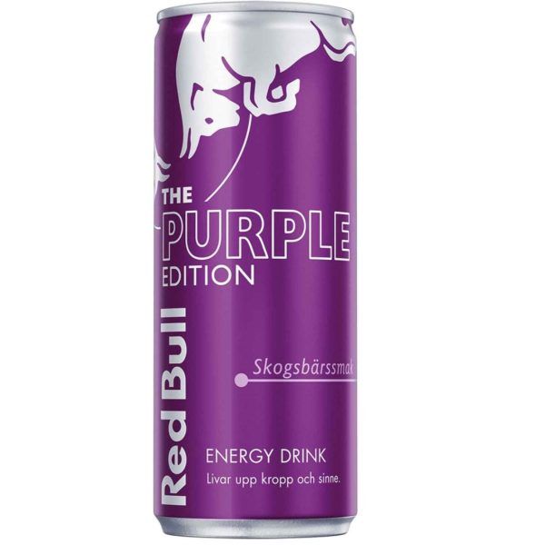 Red Bull Purple Edition Skogbarssmak