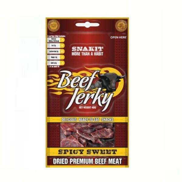 Snakit Beef Jerky Spicy Sweet