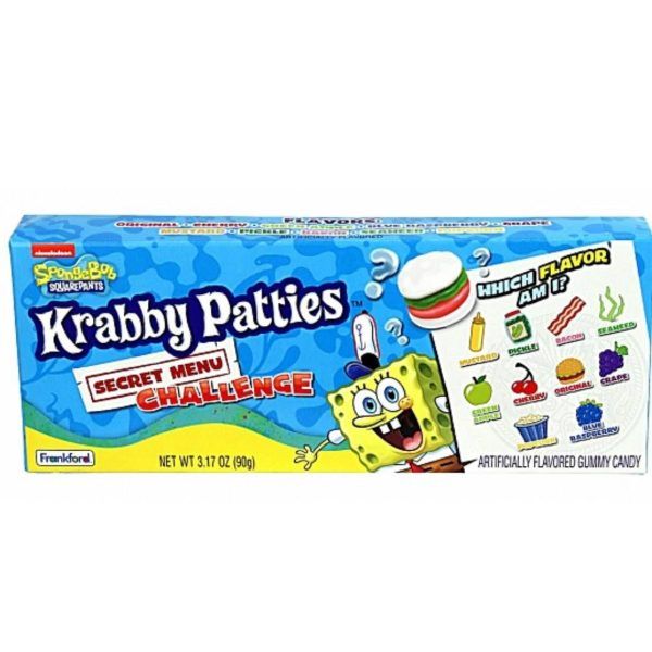 Spongebob Krabby Patties Secret Menu Challenge