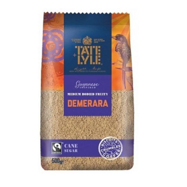Tate & Lyle Cane Sugar Fairtrade Demerara
