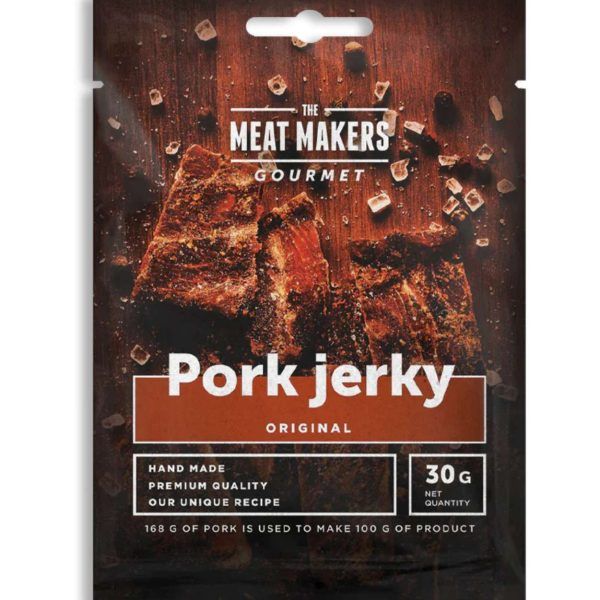 The Meat Makers Gourmet Jerky Pork Original