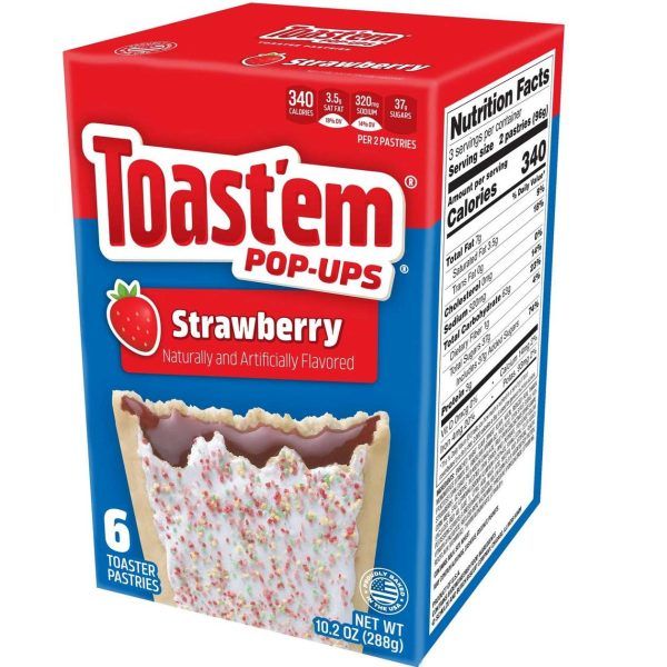 Toast'em Pop-Ups Frosted Strawberry