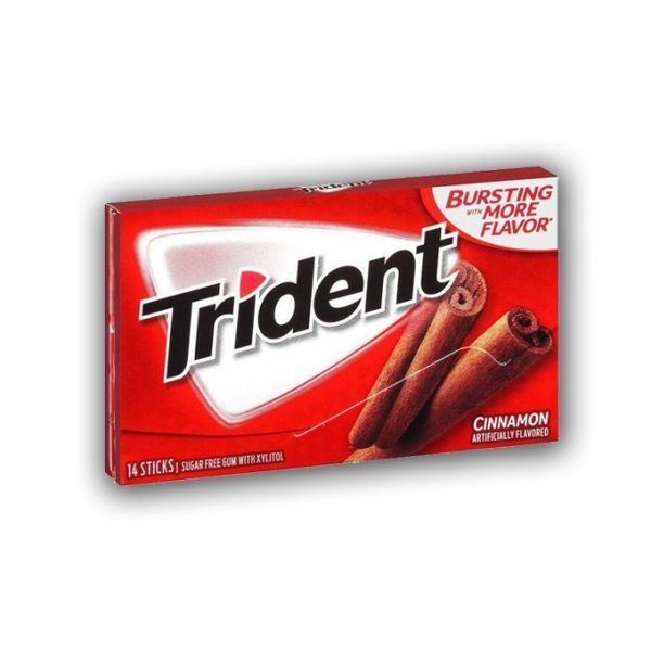 Trident Chewing Gum alla Cannella