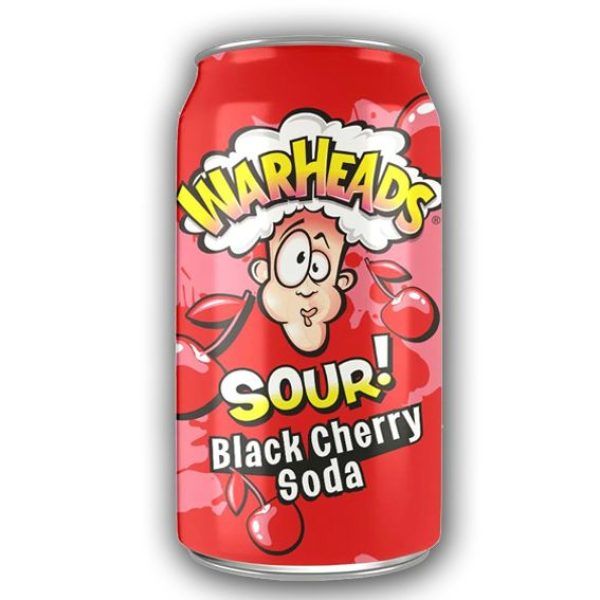 Warheads Sour Soda Black Cherry